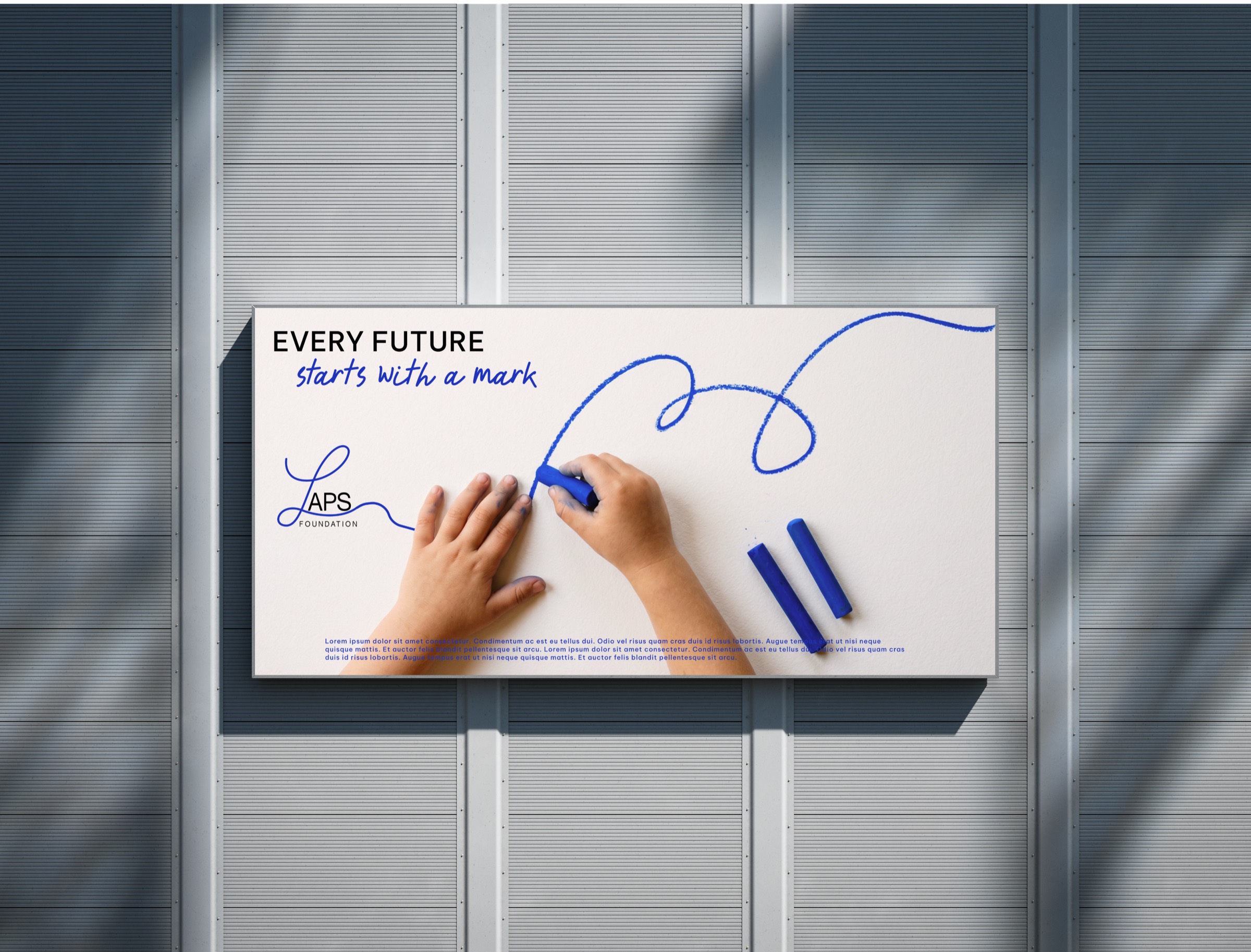 Campagna outdoor: Every future starts with a mark